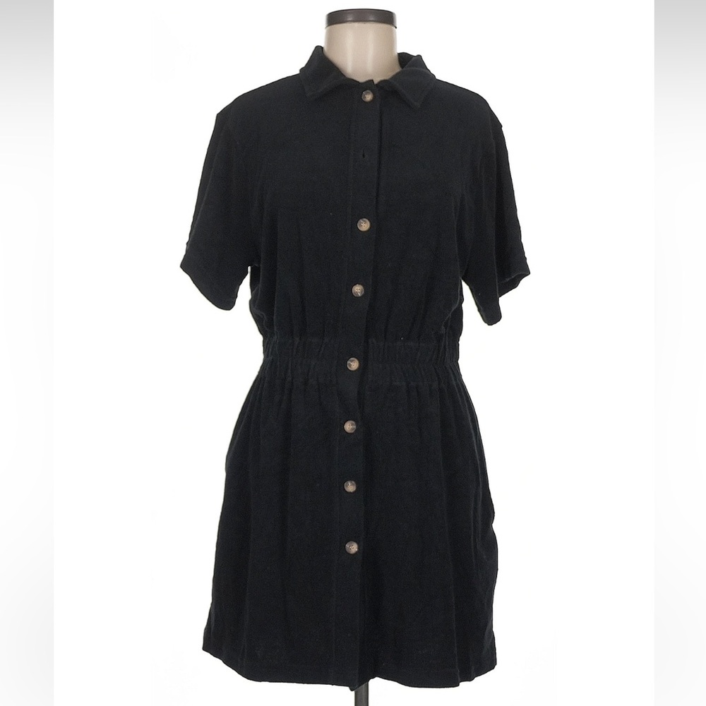 Araminta James Womens Terry Towelling Mini Dress Size Medium